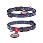 Нашийник для тварин WAUDOG Nylon з QR паспортом "Інді" пластиковий фастекс XL (4679) - зменшене зображення 1