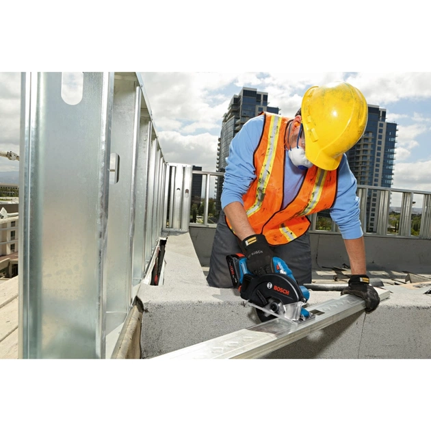 Дискова пила Bosch GKM 18V-50, 18V, 2x5Ah, 136 мм, 4250 об/хв (0.601.6B8.002) - picture 6