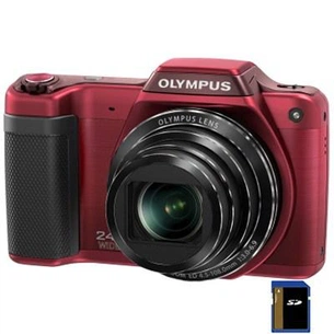 Цифровий фотоапарат Olympus SZ-15 red (V102110RE000) зображення 1