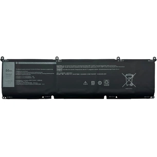 Акумулятор до ноутбука Dell XPS 15-9500 8FCTC, 56Wh (4650mAh), 3cell, 11.4V, Li-ion (A71034) зображення 1