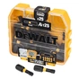 Набір біт DeWALT EXTREME FLEXTORQ, Torx, T25, L = 25 мм, 25 шт, TOUGH CASE (DT70558T) - зменшене зображення 1