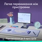 Клавіатура Logitech POP Icon Keys Bluetooth UA Lilac (920-013074) - зменшене зображення 7