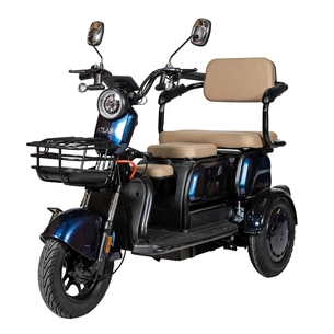 Електроскутер Atlas Elegant Trike 800W Cyan Blue (4015) зображення 1