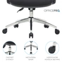 Крісло офісне OfficePro Aero OC490B Black - зменшене зображення 2