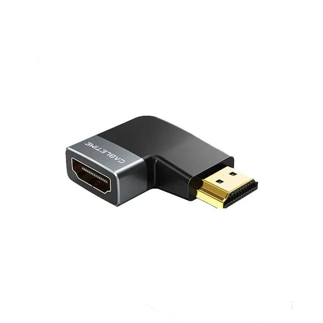 Перехідник Cabletime HDMI - HDMI (F/M), 0.1 м (CP44G) - зображення 1