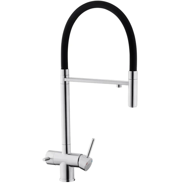 Змішувач Kroner Klassisch-ESG03815BLK (CV027933) - зображення 3