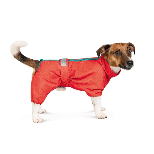 Комбінезон для тварин Pet Fashion "RAIN" для такси M (червоний) (4823082425587) - изображение 1