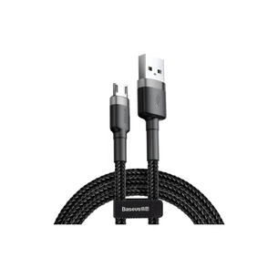 Дата кабель USB 2.0 AM to Micro 5P 3.0m 2A Gray-Black Baseus (CAMKLF-HG1) зображення 1