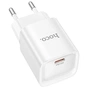 Зарядний пристрій HOCO C146A Charm USB-C PD20W White (6942007630245) - зменшене зображення 2