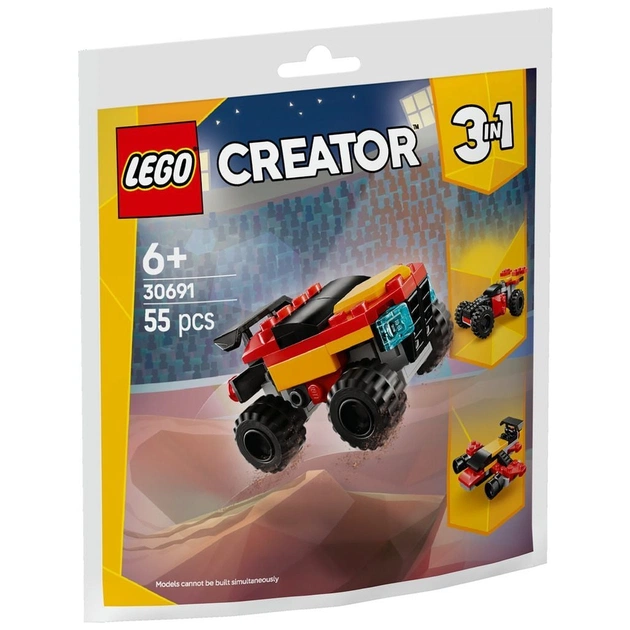 Конструктор LEGO Creator Вантажівочка-монстр з відкидним дахом (30691) - зображення 1