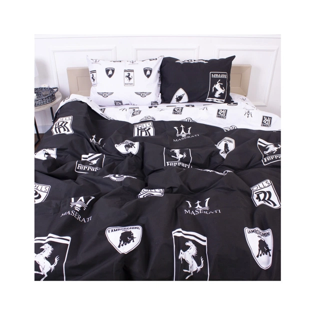 Постельное белье MirSon Бязь Premium 17-0228 Merica двуспальное (2200001884007) - изображение 4