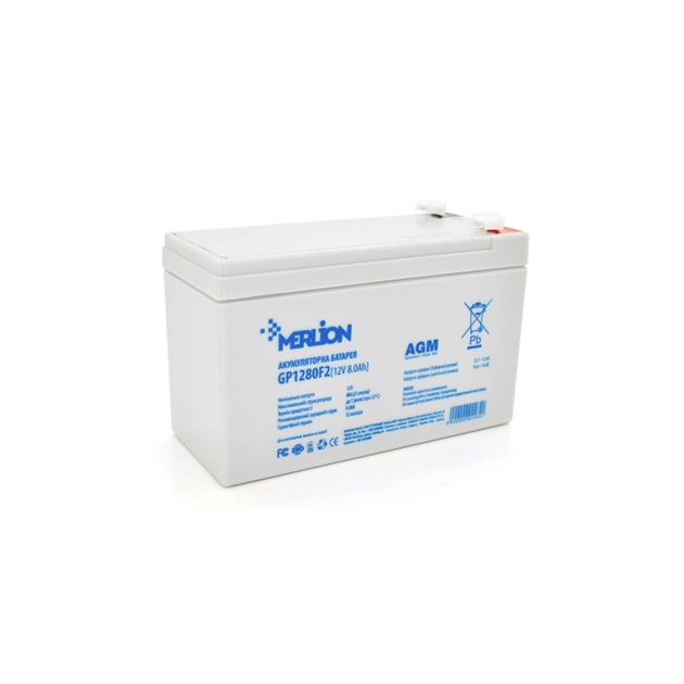 Батарея к ИБП Merlion 12V-8.0Ah (GP1280F2) - изображение 1