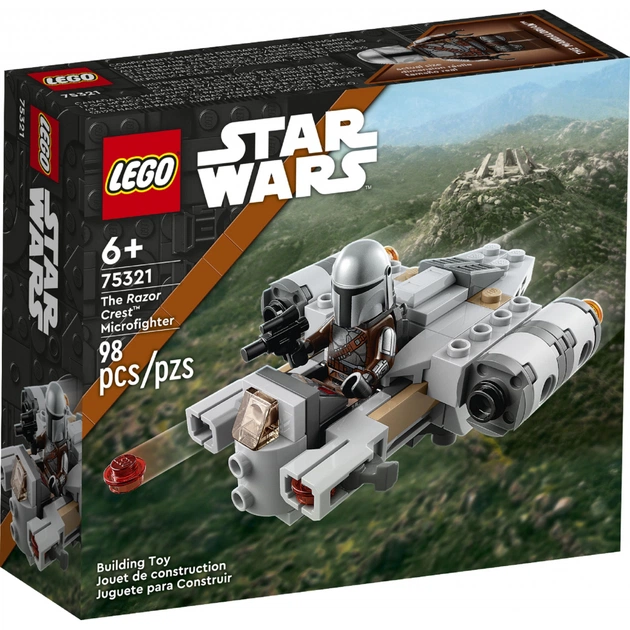 Конструктор LEGO Star Wars Гострий гребінь Мікровинищувач 98 деталі (75321) - изображение 1