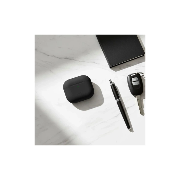 Чохол для навушників Uniq Lino AirPods Pro 2 gen Silicone Ash Grey (8886463683521) - picture 6