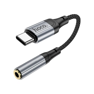 Перехідник USB-C to 3.5mm F 0.12m Black HOCO (6942007608886) зображення 1
