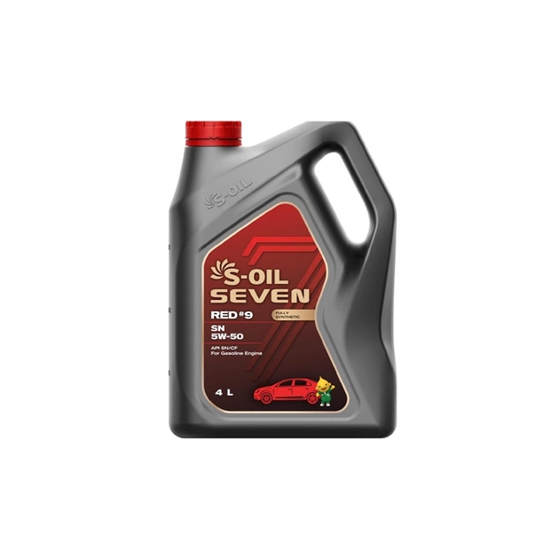 Моторна олива S-OIL SEVEN RED 9 SN 5W-50, 4л (SNR5504) - изображение 1