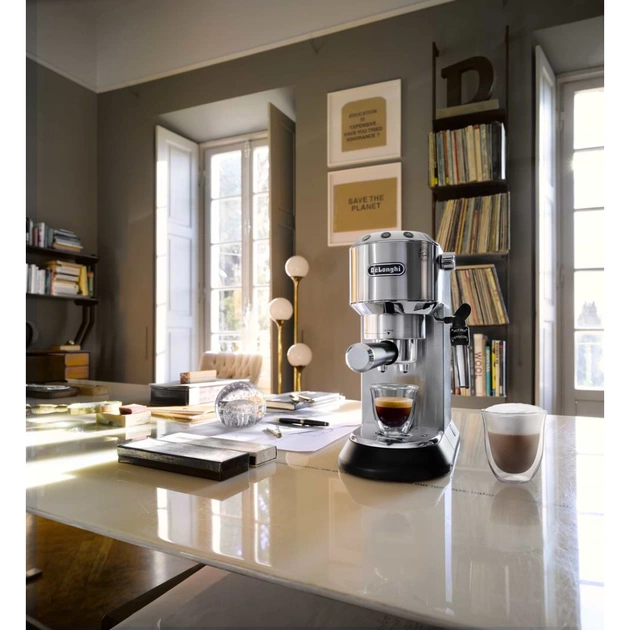 Ріжкова кавоварка еспресо DeLonghi EC685.M - picture 6