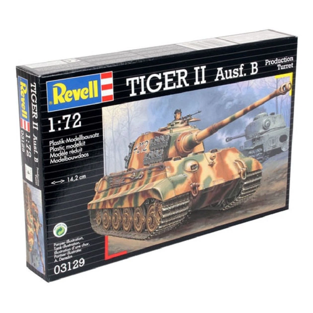Збірна модель Revell Танк Тигр II рівень 4, 1:72 (RVL-03129) - изображение 1