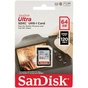 Карта пам'яті SanDisk 64GB SDXC class 10 Ultra (SDSDUN4-064G-GN6IN) - зменшене зображення 4
