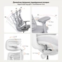 Офисное кресло LiberNovo Omni Space Gray 48 см (CP-GW-0000015-00-00) - уменьшенное изображение 14