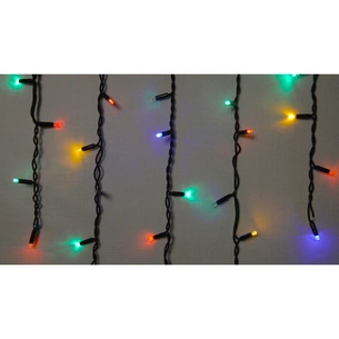Гірлянда Delux ICICLE flash 75LED 2 х 0.7 м мульті/чорний IP44 EN (90012955) зображення 1