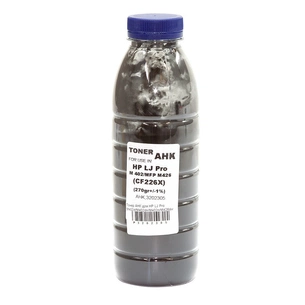 Тонер AHK HP LJ Pro M402d/M402dn/M402n/M426dw, 270g Black (3202305) зображення 1