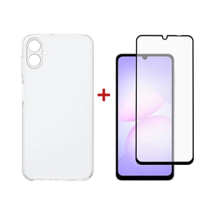 Чохол до мобільного телефона Dengos Samsung Galaxy A07 TPU+glass Transparent (DG-KM-170) зображення 1