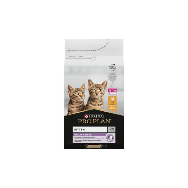 Сухий корм для кішок Purina Pro Plan Original Kitten до 12 місяців з куркою 1.5 кг (7613036505178) - picture 1