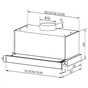 Витяжка кухонна Faber TLSC X A60 2LS (305.0569.214) - зменшене зображення 11