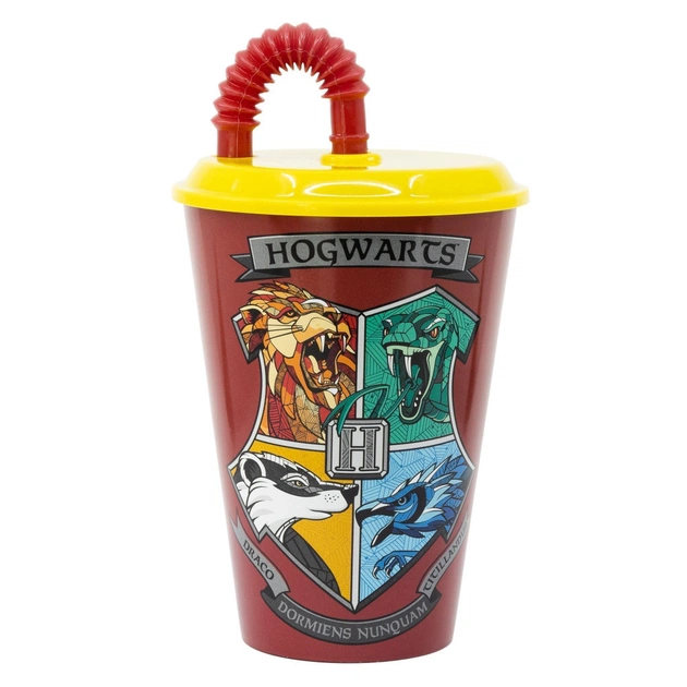 Поїльник-непроливайка Stor Harry Potter School Shields 430 мл (Stor-14130) - изображение 1