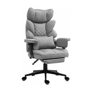 Офісне крісло GT Racer B-2511 Gray (B-2511 Fabric Gray) зображення 1