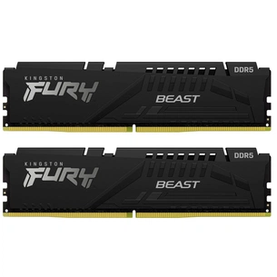 Модуль пам'яті для комп'ютера DDR5 32GB (2x16GB) 6800 MHz Beast Black EXPO Kingston Fury (ex.HyperX) (KF568C34BBEK2-32) зображення 1