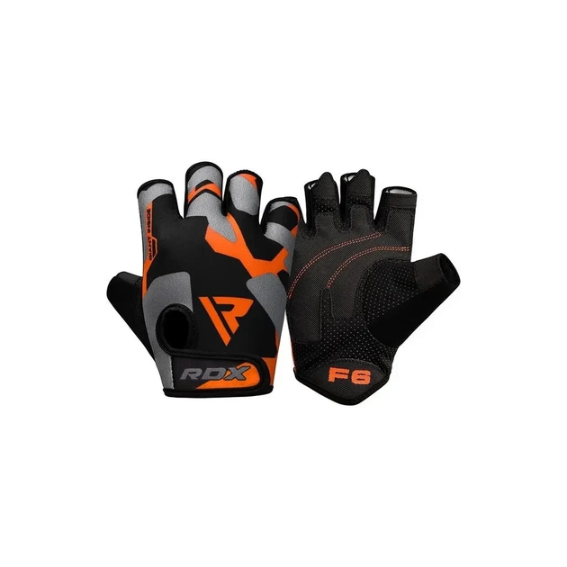 Рукавички для фітнесу RDX F6 Sumblimation Orange L (WGS-F6O-L) - изображение 1