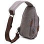 Сумка Vintage Чоловіча через плече Сіра (20388) - зменшене зображення 5