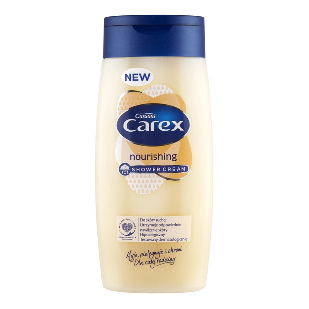 Гель для душу Carex Nourishing 500 мл (5900998006525) - зображення 1