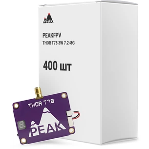 Відеопередавач (VTX) Peakfpv THOR T78 3W 7.2-8G упаковка 400 шт. (T78BOX400) зображення 1