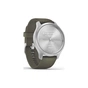 Смарт-годинник Garmin vivomove Style, Silver, Moss, Silicone (010-02240-21) - зменшене зображення 3