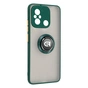 Чохол до мобільного телефона Armorstandart Frosted Matte Ring Xiaomi Redmi 12C Dark Green (ARM68371) - зменшене зображення 1