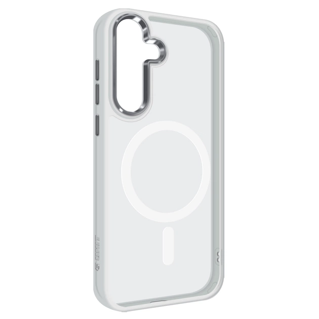 Чохол до мобільного телефона Armorstandart Unit MagSafe Samsung S25 Plus Matte Clear Silver (ARM82264) - зображення 1