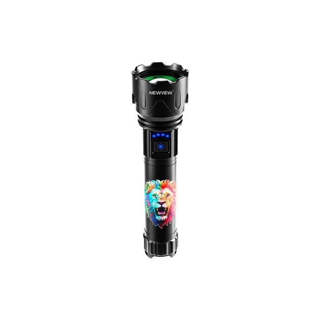 Ліхтар NEWVEW NV-K47-Lion 3000mAh Black (NWVW-NV-K47-LION-BK) - зображення 1
