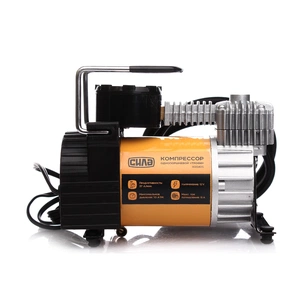 Автомобільний компресор СИЛА ПОСИЛЕНИЙ з автостопом 37л/хв, 10 Атм (900405) зображення 1