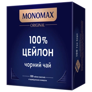 Чай Мономах 100% Цейлон 100х2 г (mn.01854) изображение 1