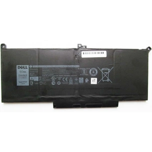 Акумулятор до ноутбука Dell Latitude 7280 F3YGT, 7500mAh (60Wh), 4cell, 7.6V, Li-ion (A47413) зображення 1