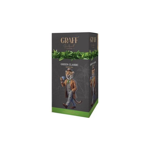 Чай Graff Green Classic 20х1.8 г (gr.11501) - изображение 1