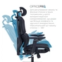 Офісне крісло OfficePro Крісло офісне OfficePro Unity OC710B Black (OC710B) - зменшене зображення 10