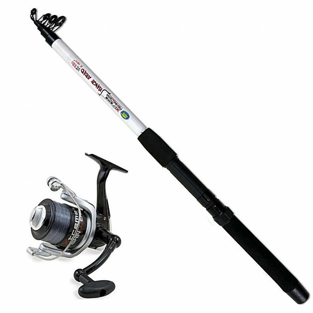 Вудилище Lineaeffe Combo Extreme Fishing Snake Head 2.10м + котушка FD20 (2015381) - зображення 1