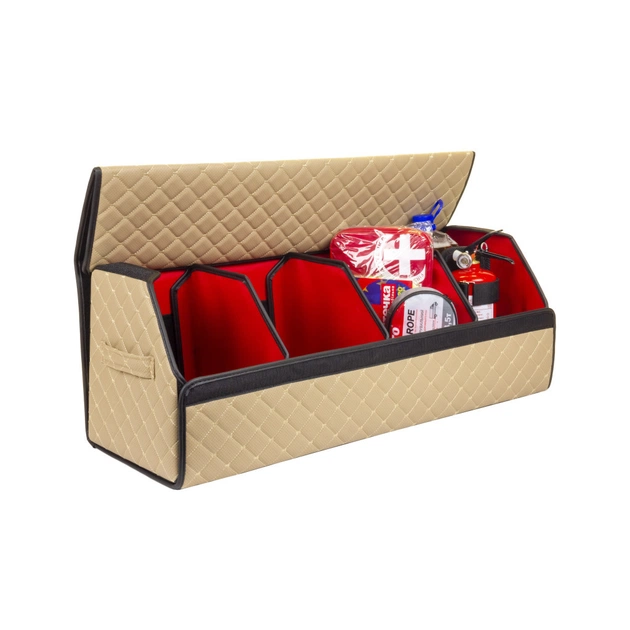 Сумка-органайзер EVAtech ECO XL 30x30x80 см бежева з бежевою ниткою (EHECEXIIBR) - picture 2