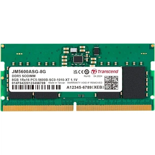 Модуль пам'яті для ноутбука SoDIMM DDR5 8GB 5600 MHz Transcend (JM5600ASG-8G) зображення 1
