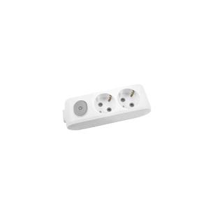 Колодка для подовжувача Panasonic X-tendia 2 гнізда grey (WLTA04202GR-UA) зображення 1