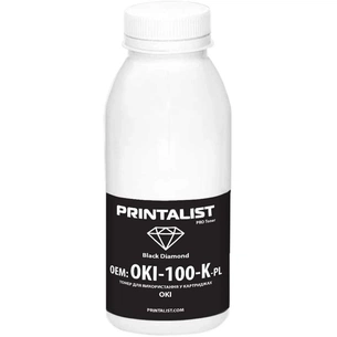Тонер OKI Universal 100г Black Printalist (OKI-100-K-PL) зображення 1